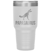 Father's day Gift, Papasaurus, 30oz Tumbler, Travel mug, Coffee Tumbler, Tea Tumbler