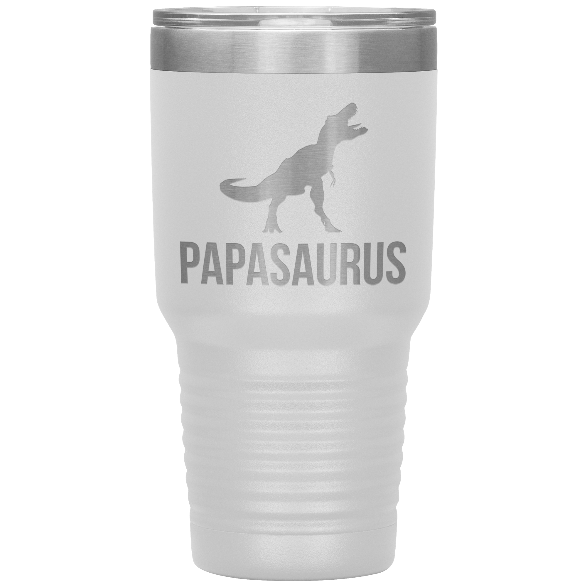 Father's day Gift, Papasaurus, 30oz Tumbler, Travel mug, Coffee Tumbler, Tea Tumbler