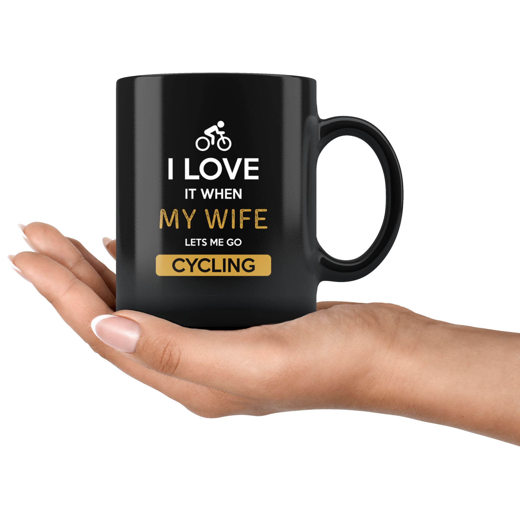 i love when my wife let me cycling