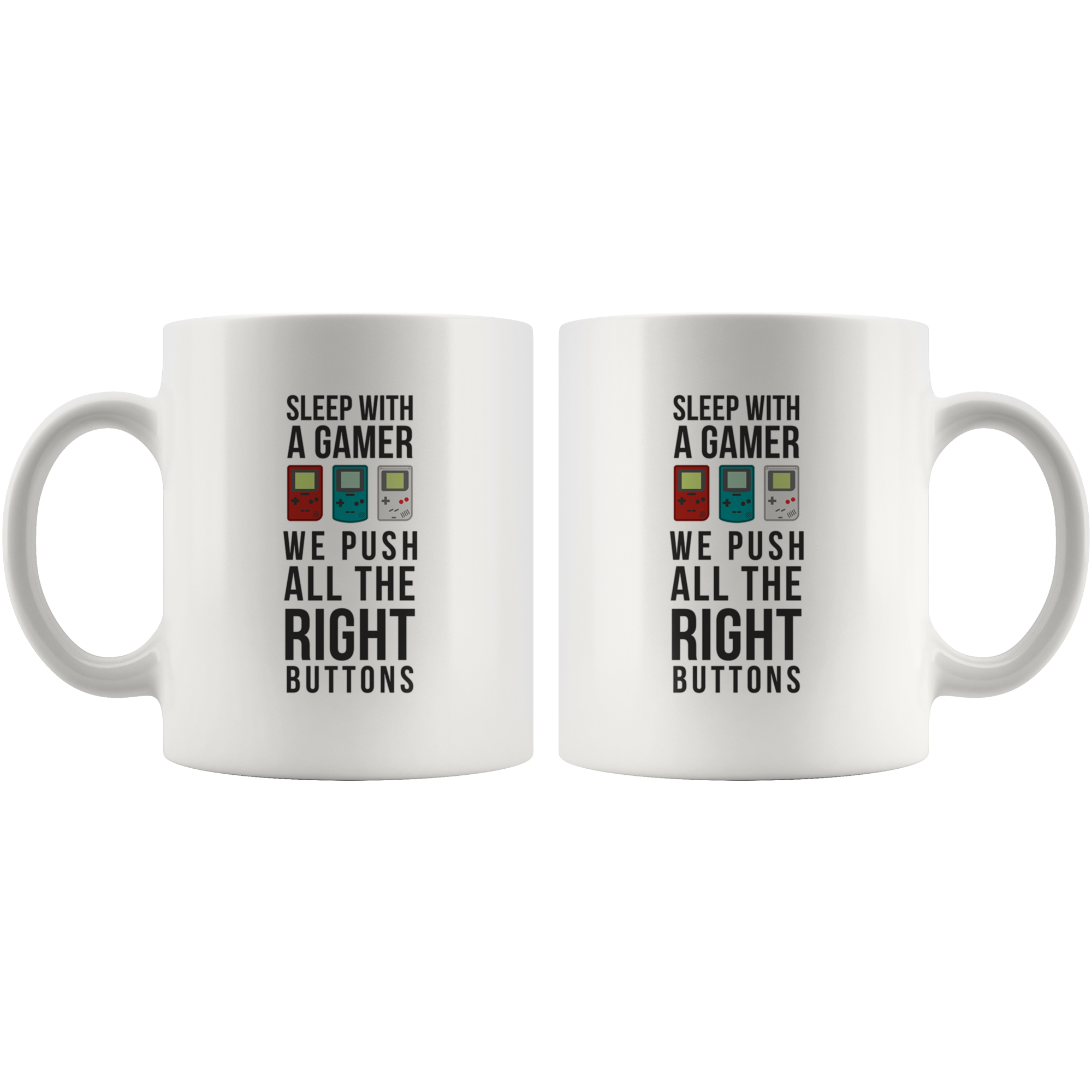Sleep with gamer we push the right buttons