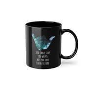 Surfing Mug [EUROPE] Black Coffee Cup, 11oz