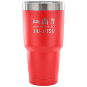 Sleep, breath eat, jiu jitsu Tumbler 30oz