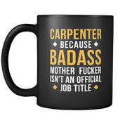 Badass Carpenter Job title
