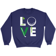 Golf Love Gift, Unisex Longsleeve, Hoodie, Crewneck long sleeve, Sweatshirt, Jersey