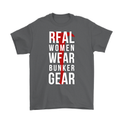 Real women wear bunker gear