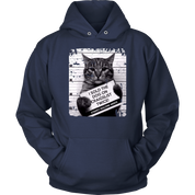 Cat I sold the dog on craigslist twice! Stripey Malone 48905 Gift, Unisex Hoodie