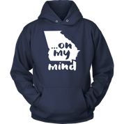 Georgia ... on my mind Gift, Unisex Longsleeve, Hoodie, Crewneck long sleeve, Sweatshirt, Jersey