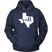 Texas Y'all Gift, Unisex Longsleeve, Hoodie, Crewneck long sleeve, Sweatshirt, Jersey