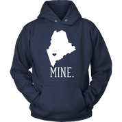 Maine Mine. Gift, Unisex Longsleeve, Hoodie, Crewneck long sleeve, Sweatshirt, Jersey