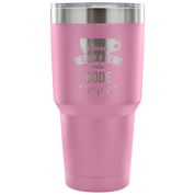 I turn coffee into code Tumbler 30oz