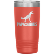 Father's day Gift, Papasaurus, 20oz Tumbler, Travel mug, Coffee Tumbler, Tea Tumbler