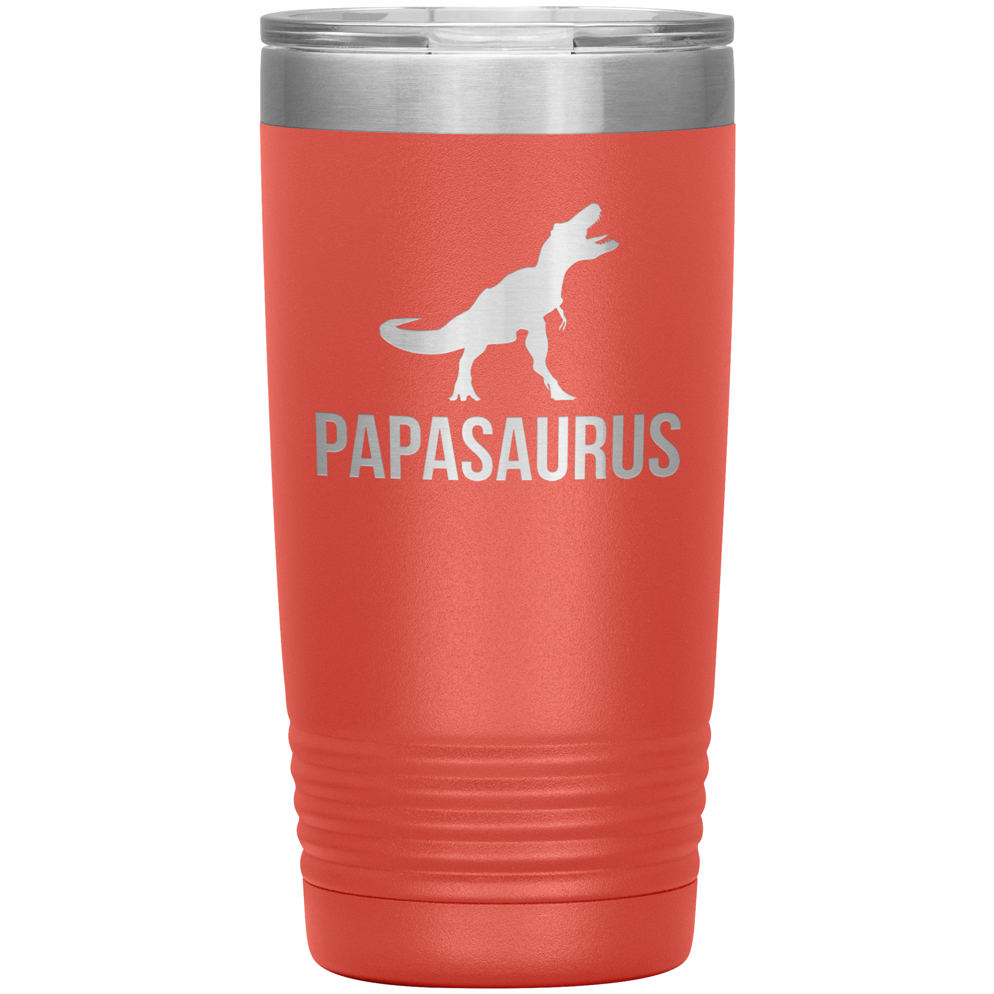 Father's day Gift, Papasaurus, 20oz Tumbler, Travel mug, Coffee Tumbler, Tea Tumbler