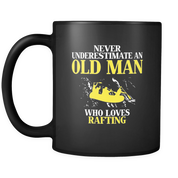 Never underestimate an old man who loves rafting