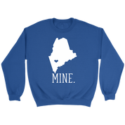 Maine Mine. Gift, Unisex Longsleeve, Hoodie, Crewneck long sleeve, Sweatshirt, Jersey