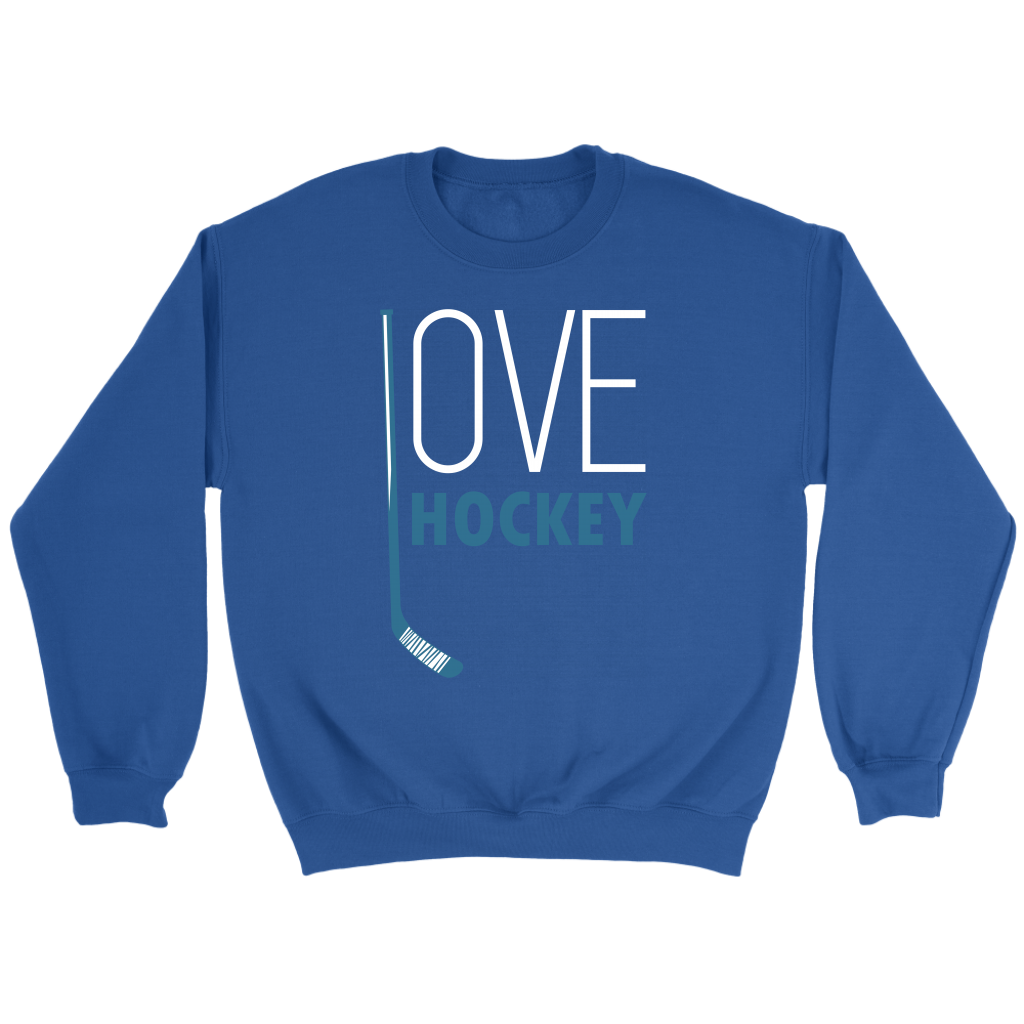 Hockey Love Hockey Gift, Unisex Longsleeve, Hoodie, Crewneck long sleeve, Sweatshirt, Jersey