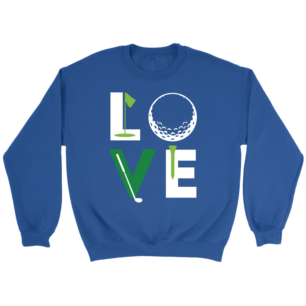 Golf Love Gift, Unisex Longsleeve, Hoodie, Crewneck long sleeve, Sweatshirt, Jersey
