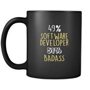49% Software Developer 51% Badass