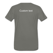 Men's Premium T-Shirt - asphalt gray