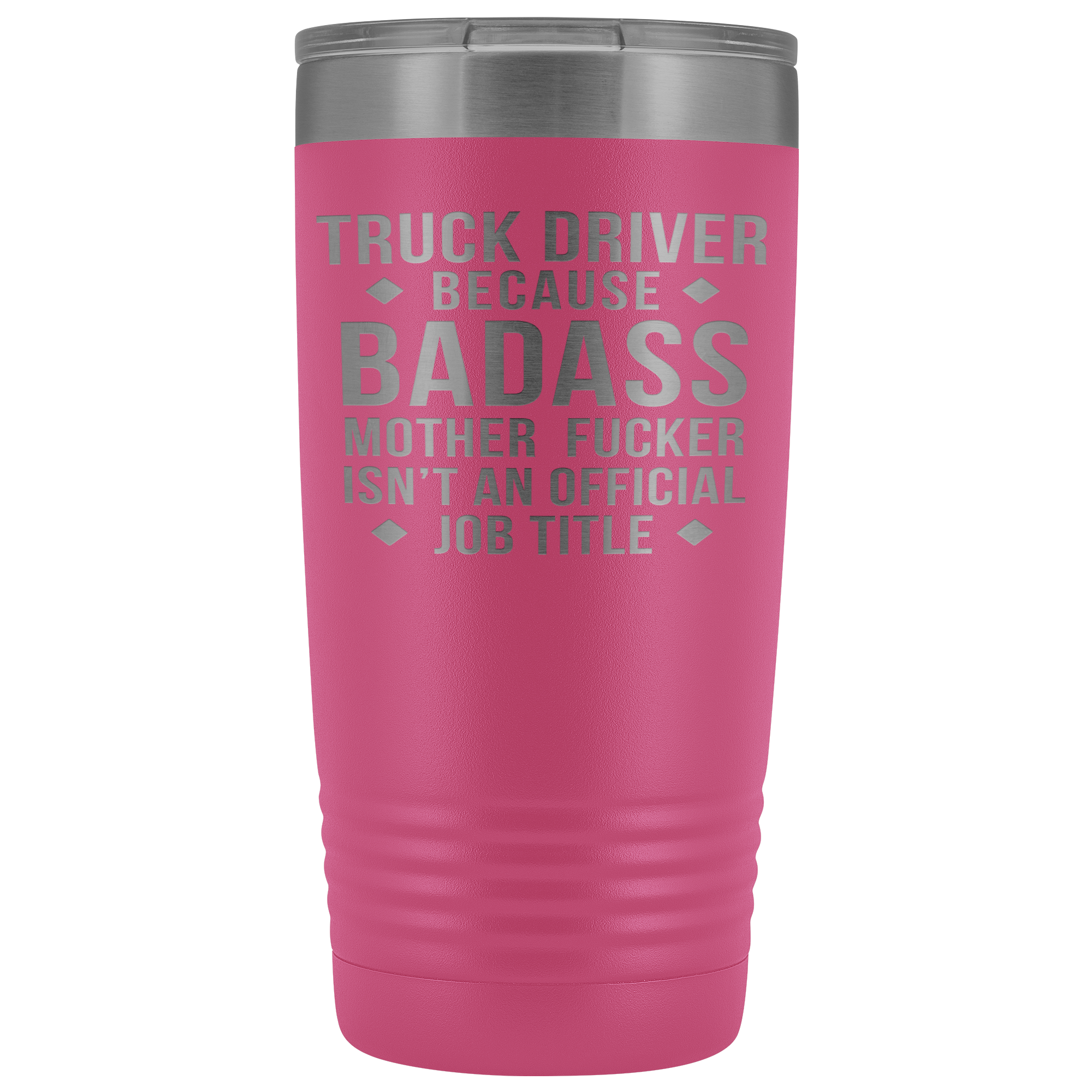 Truck Driver Gift, Truck Driver badass, 20oz Vacuum Tumbler, Travel mug, Coffee Tumbler, Present for Truck Driver Colleague