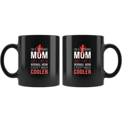 Mug Running Running Gifts - I'm a running mom just like a normal mom except much cooler mug - Gifts Runners Running Coffee Mug Black (11oz)