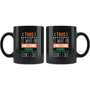 School Psychologist mug - Awesome School Psychologist looks like mug - School Psychologist coffee mug / cup (11oz) Black
