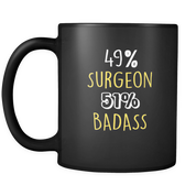 49% Surgeon 51% Badass
