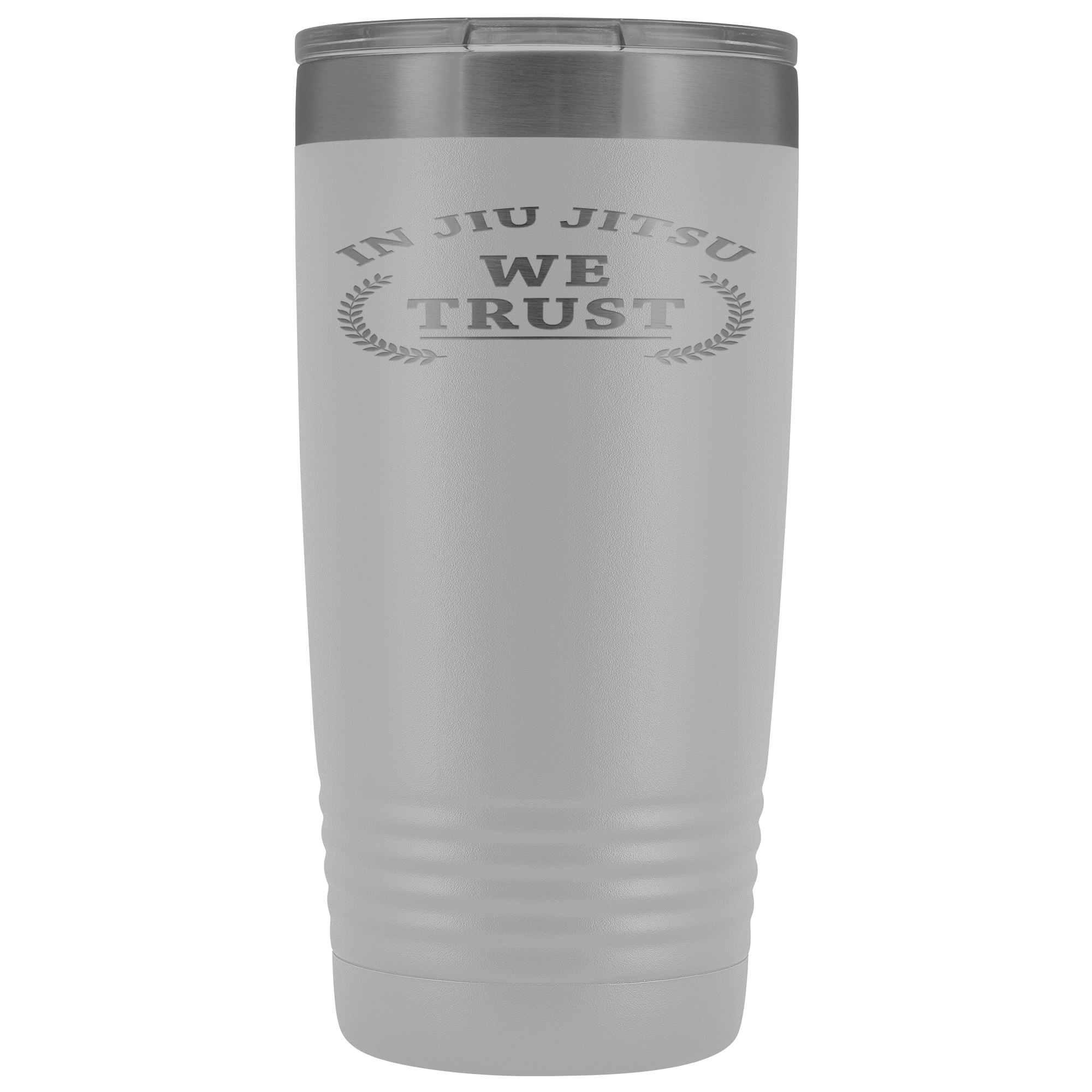 BJJ Gift, In jiu jitsu we trust, 20oz Tumbler, Travel mug, Coffee Tumbler, Tea Tumbler