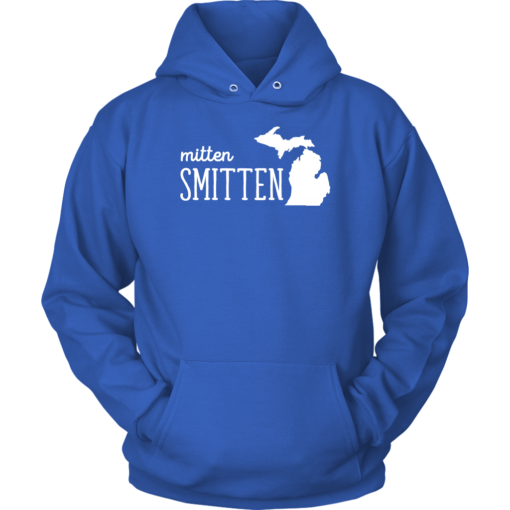 Michigan Mitten smitten Gift, Unisex Longsleeve, Hoodie, Crewneck long sleeve, Sweatshirt, Jersey