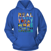 Vet Nurse Real nurses treat more than one species Gift, Unisex Longsleeve, Hoodie, Crewneck long sleeve, Sweatshirt, Jersey