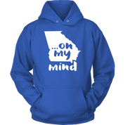 Georgia ... on my mind Gift, Unisex Longsleeve, Hoodie, Crewneck long sleeve, Sweatshirt, Jersey