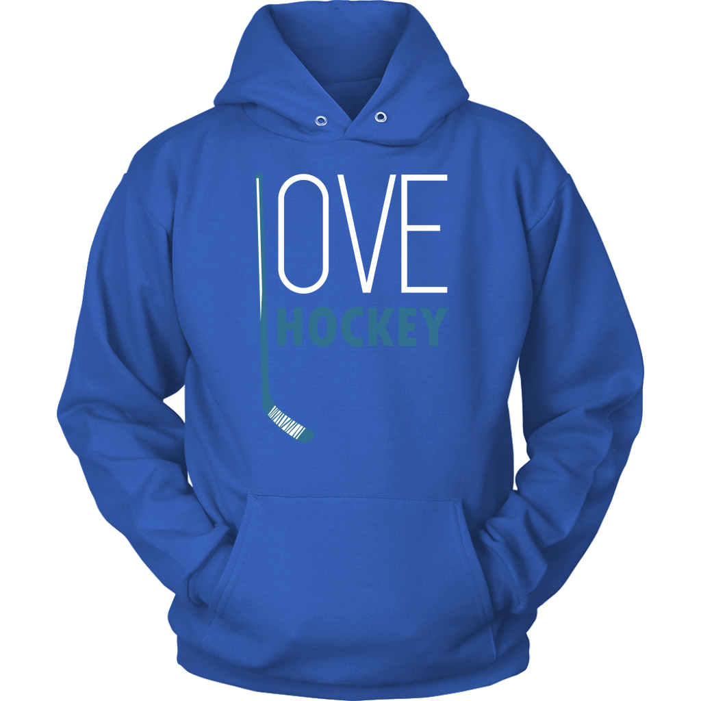 Hockey Love Hockey Gift, Unisex Longsleeve, Hoodie, Crewneck long sleeve, Sweatshirt, Jersey