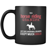 Horse riding Grandpa
