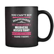But you can become a Medical Assistant and that's pretty much the same thing