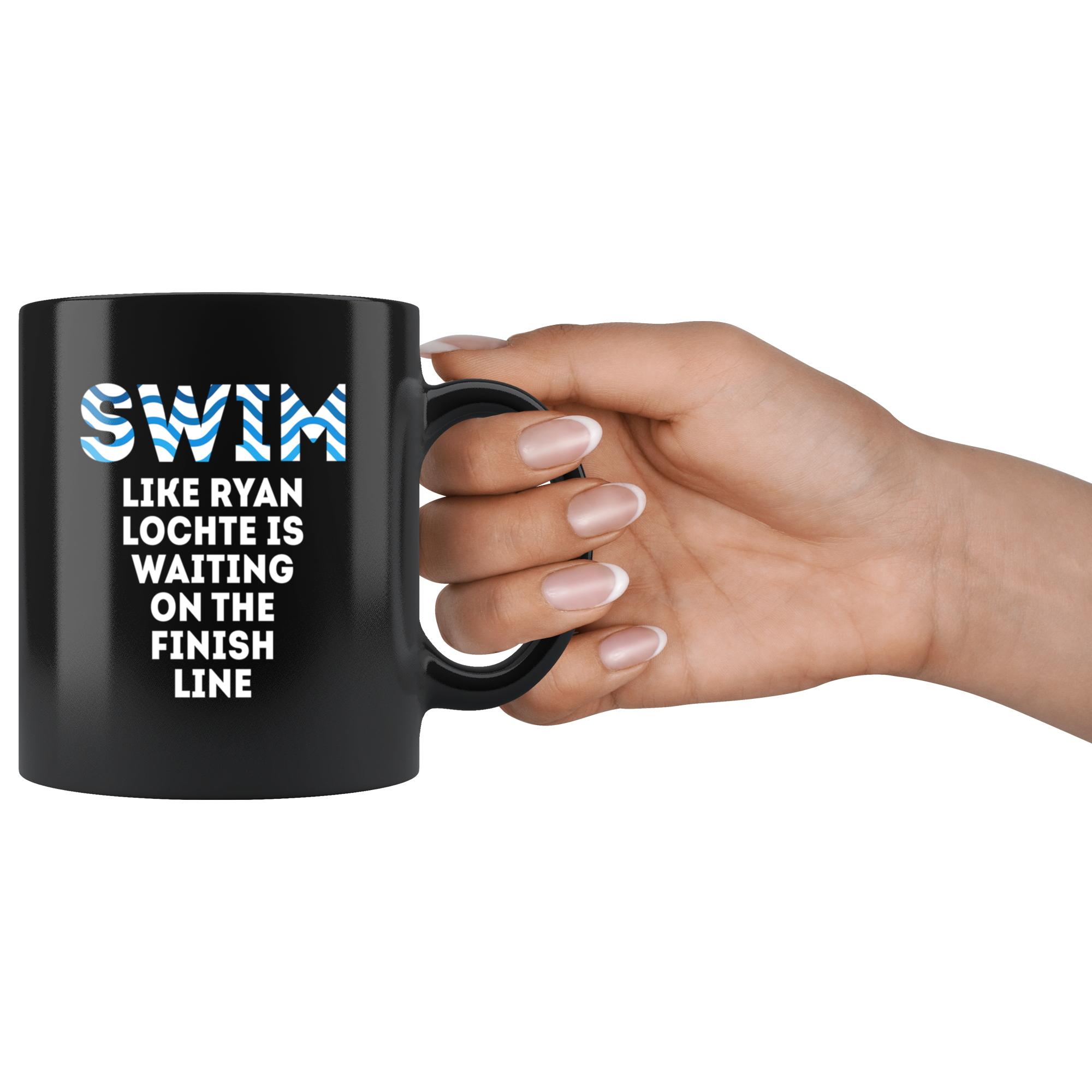 Swim like Ryan is on the finish line
