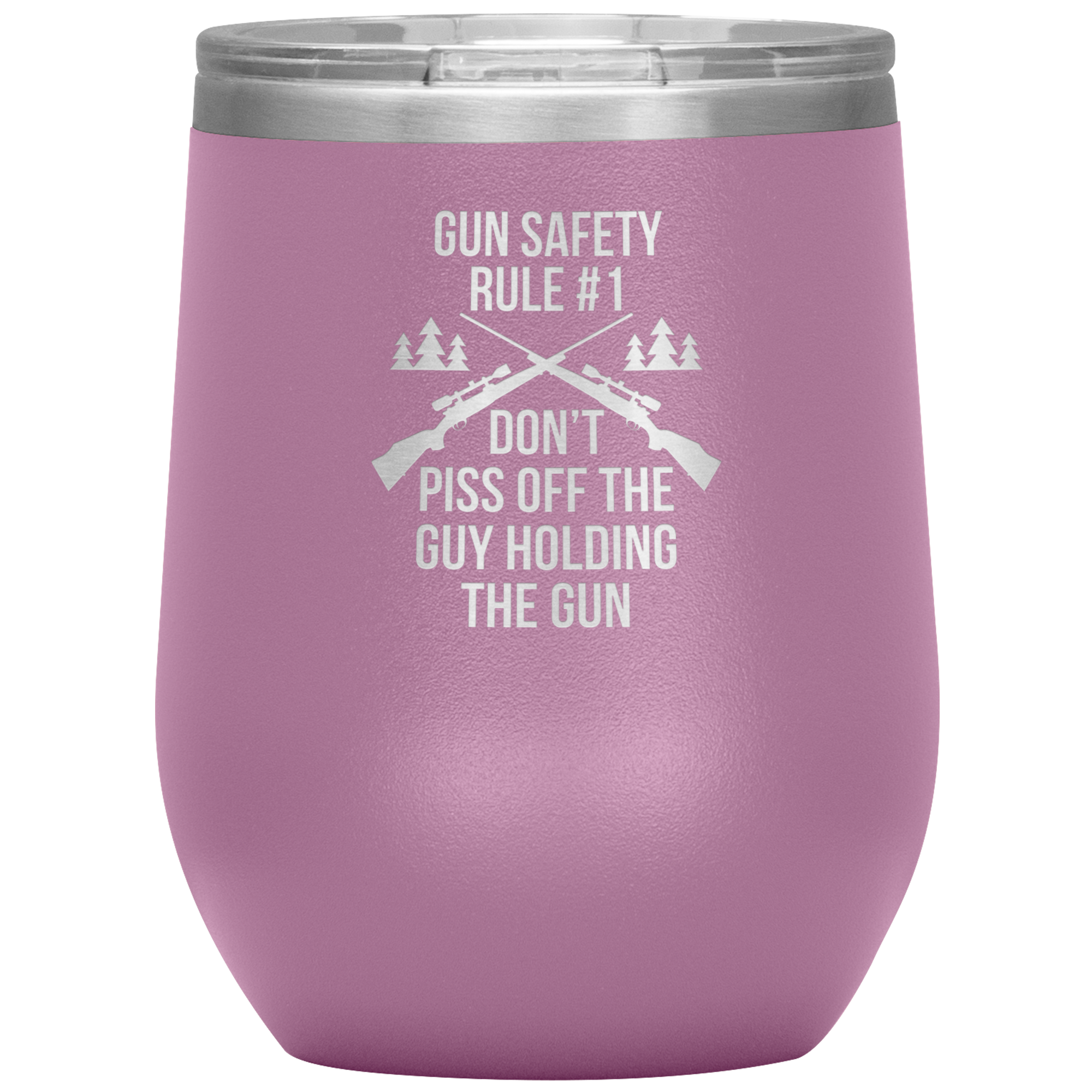 Gun safety rule #1, don't piss of the guy holding the gun