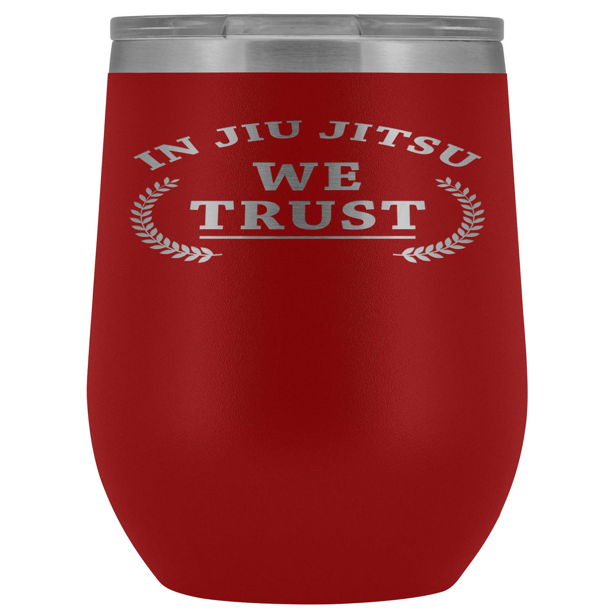 BJJ Gift, In jiu jitsu we trust, 12oz Tumbler, Travel mug, Coffee Tumbler, Tea Tumbler