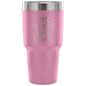 49% Soldier, Badass Tumbler 30oz