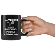 Tennis Player Coffee Mug