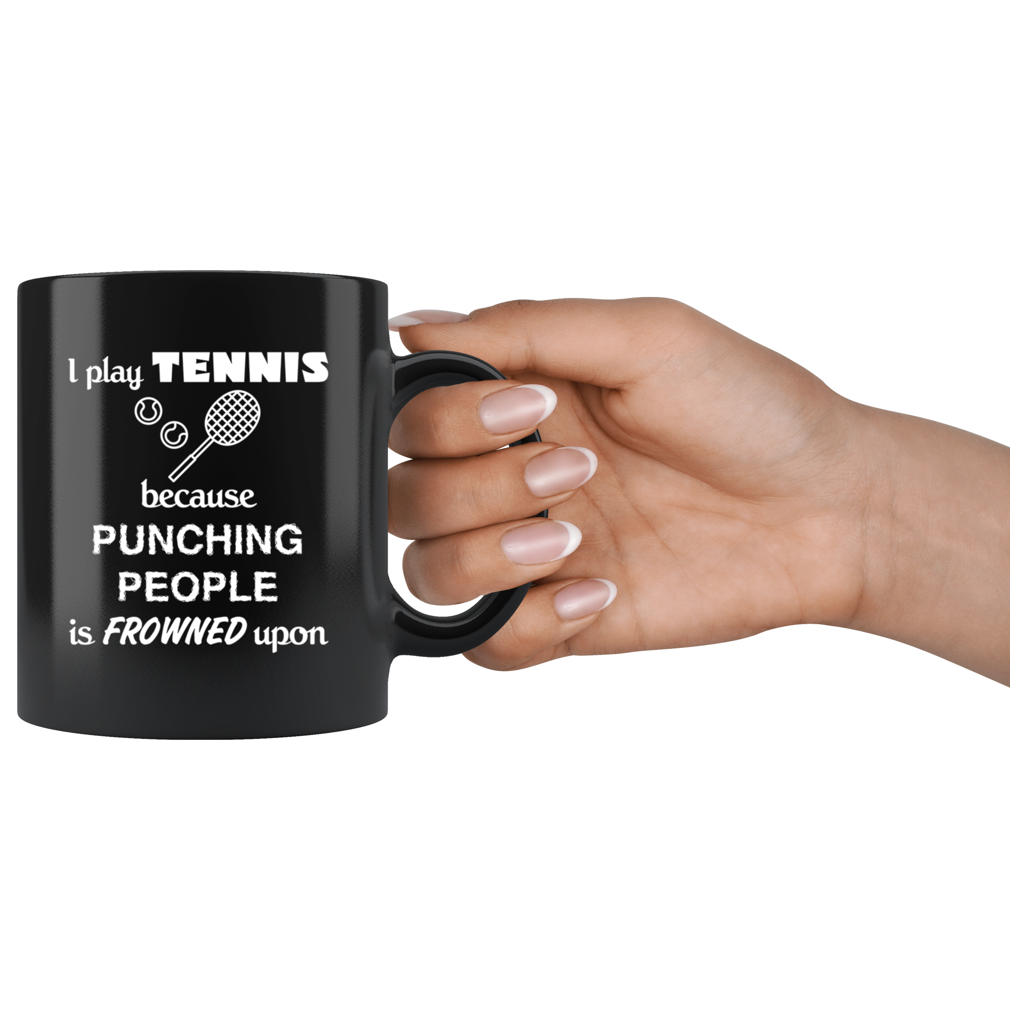 Tennis Player Coffee Mug