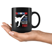 Taekondoo sharp foot
