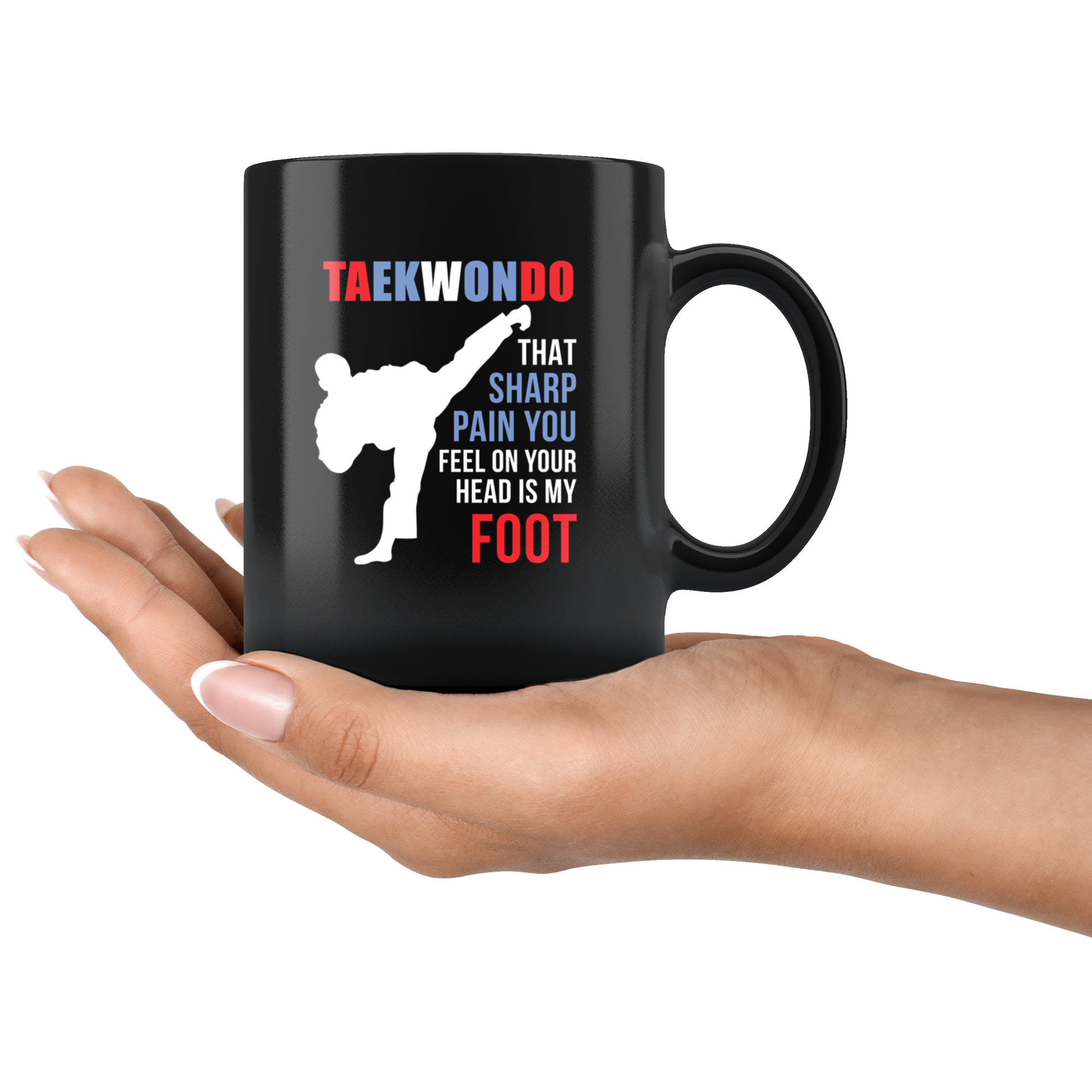 Taekondoo sharp foot