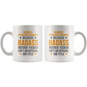 Business operational manager badass