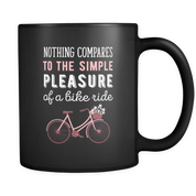 Cycling Coffee Mug Gift - Nothing compares to the simple pleasure of a bike ride