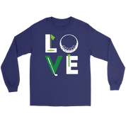 Golf Love Gift, Unisex Longsleeve, Hoodie, Crewneck long sleeve, Sweatshirt, Jersey