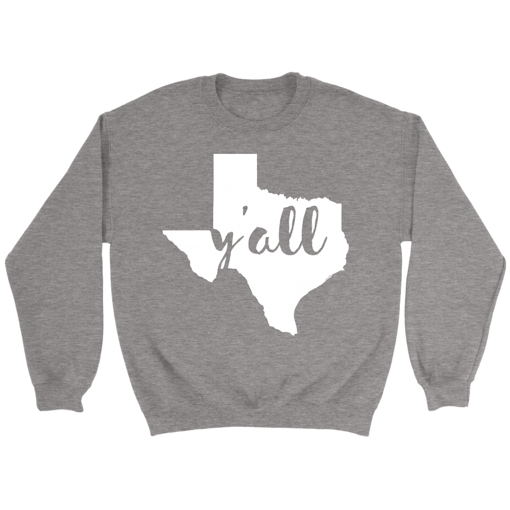 Texas Y'all Gift, Unisex Longsleeve, Hoodie, Crewneck long sleeve, Sweatshirt, Jersey