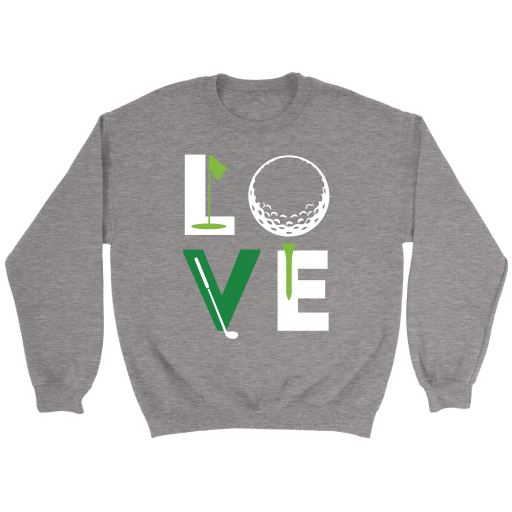 Golf Love Gift, Unisex Longsleeve, Hoodie, Crewneck long sleeve, Sweatshirt, Jersey