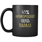 49% Anthropologist 51% Badass