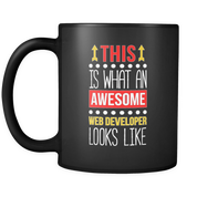 Awesome Web Developer looks like mug