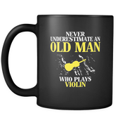 Never underestimate an old man who plays violin