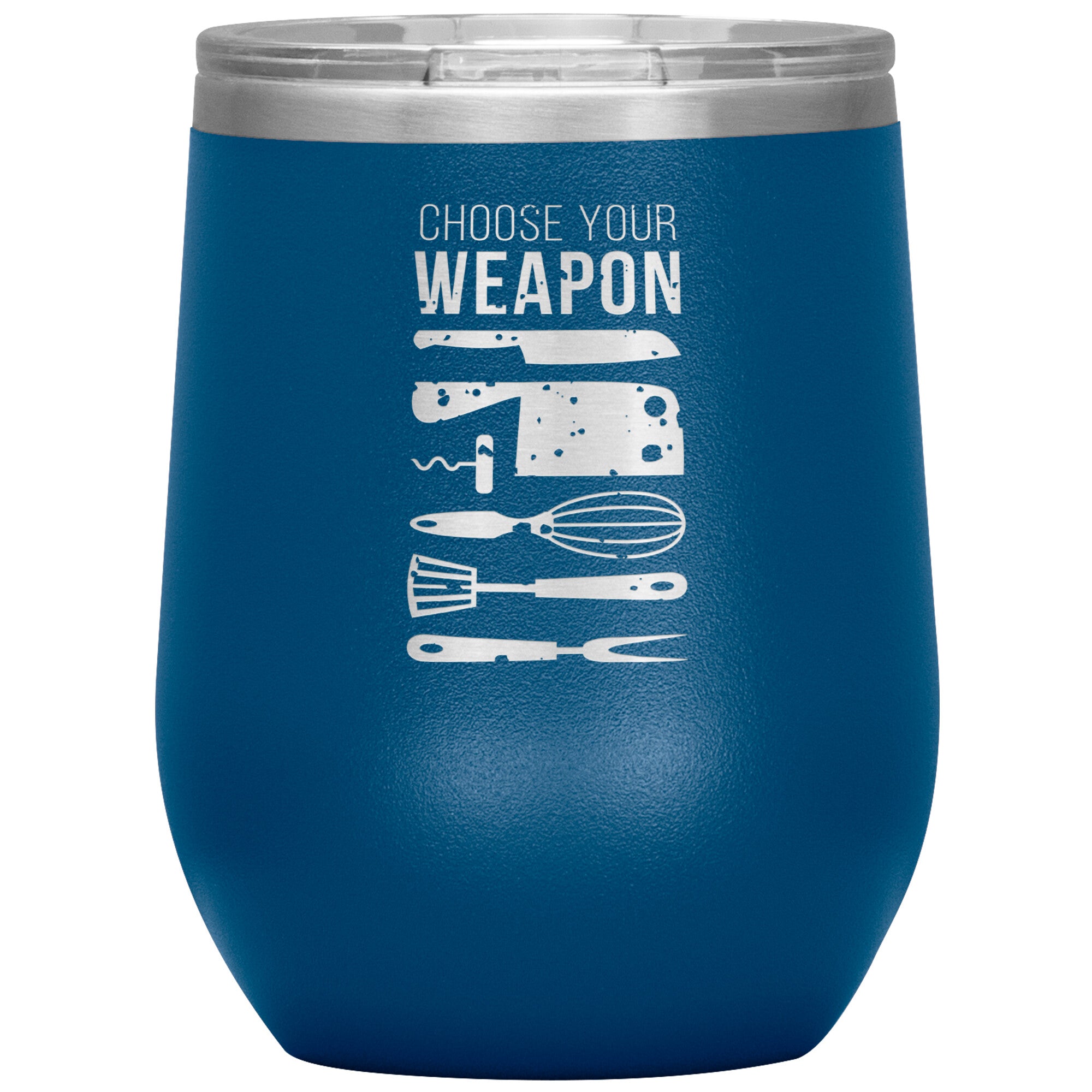 Choose your weapon 12 oz Tumbler